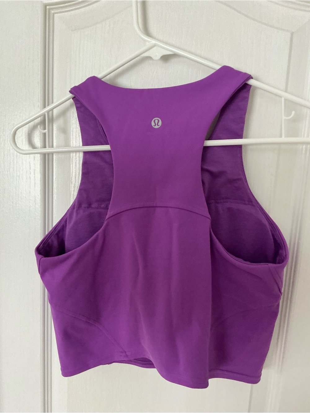 lululemon athletica Violet Racerback Crop Sports Bra